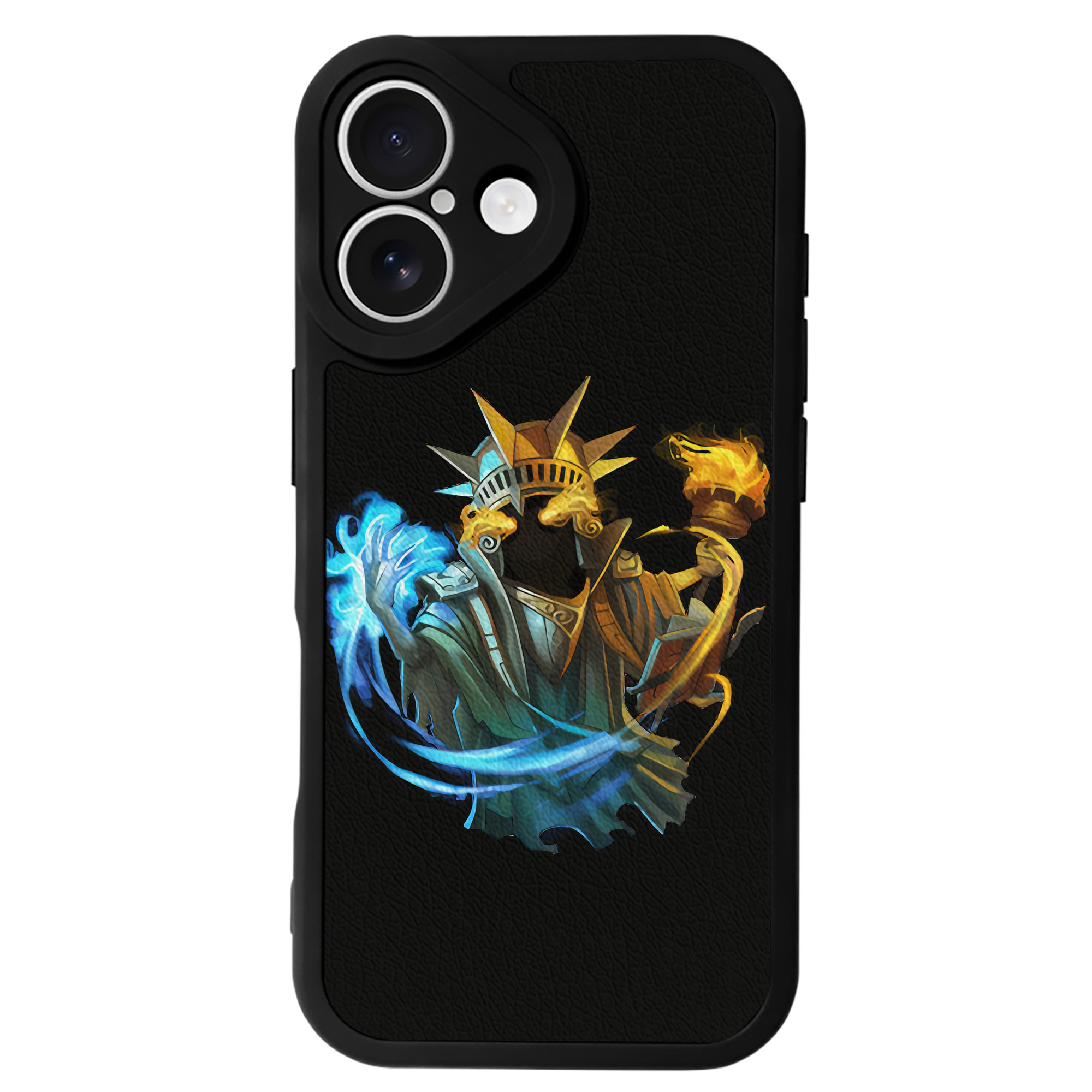 リーグ・オブ・レジェンド League of Legends LOL 【iPhone 16シリーズ対応】シリコンスマホケース（レザー調） 材質：シリコン